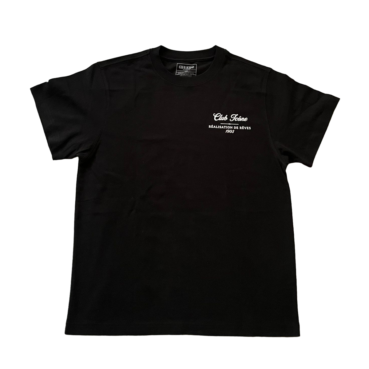 BLACK T-SHIRT - CLUB ICÔNE