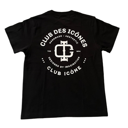 BLACK T-SHIRT - CLUB ICÔNE